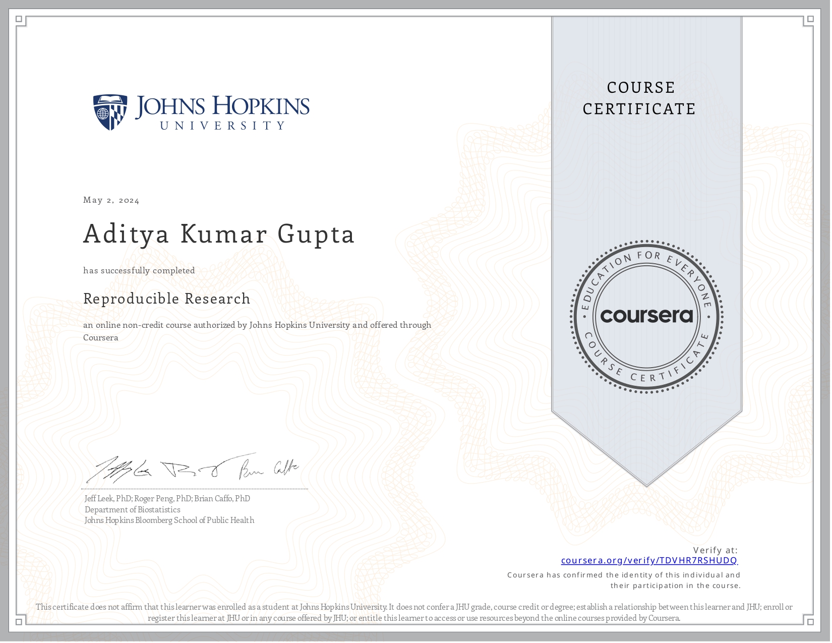 Reproducible Research